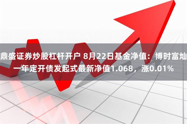 鼎盛证券炒股杠杆开户 8月22日基金净值：博时富灿一年定开债发起式最新净值1.068，涨0.01%